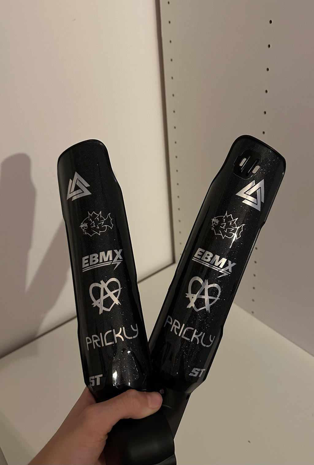 surron lbx fork guard decal