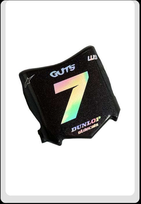 Motocutz decal+plate