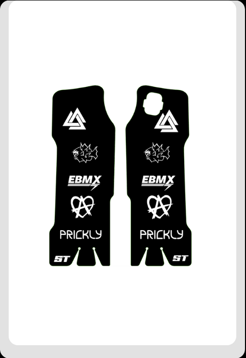 surron lbx fork guard decal