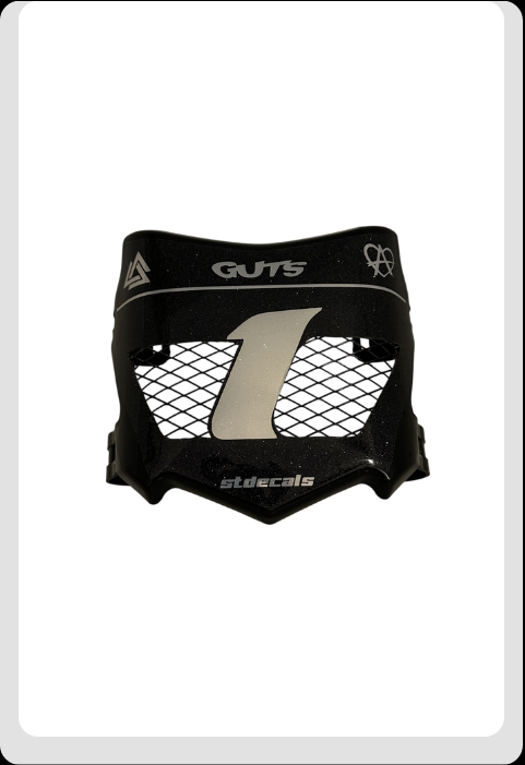 VENTED PLATE (metallic sparkle)