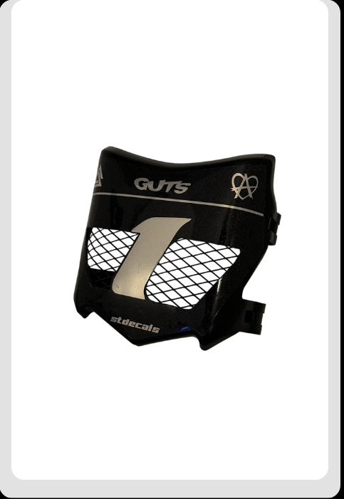 VENTED PLATE (metallic sparkle)